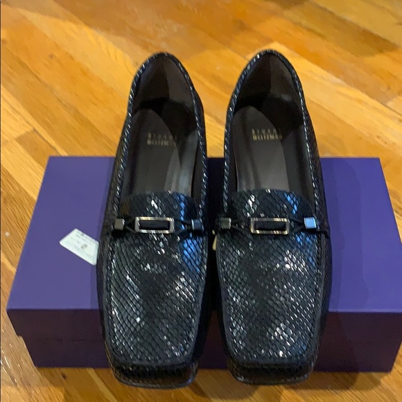 Stuart Weitzman Black Flats - Picture 2 of 4